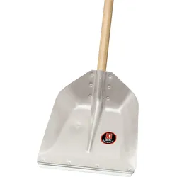 Hallenser Randschaufel Favorit 340x340 mm, mit Stiel