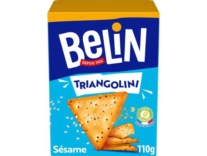 BELIN crackers Triangolini sésame 110g