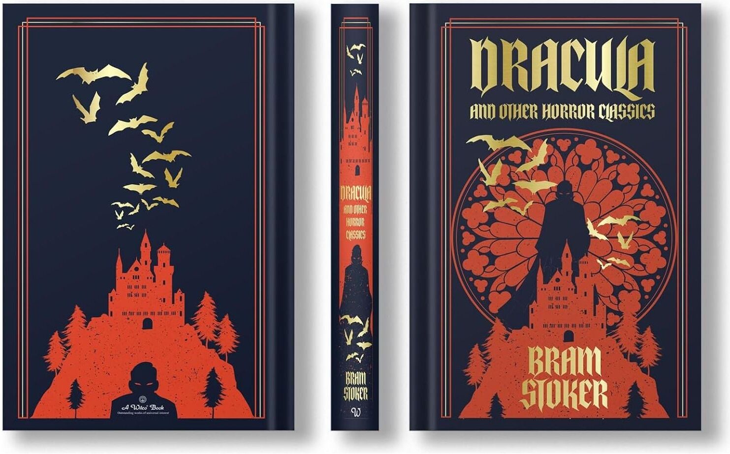 Wilco International LLP Bram Stoker Dracula And Other Horror Classics Leather-bound - Timeless Gothic Fiction, Supernatural Tales & Vampire Stories