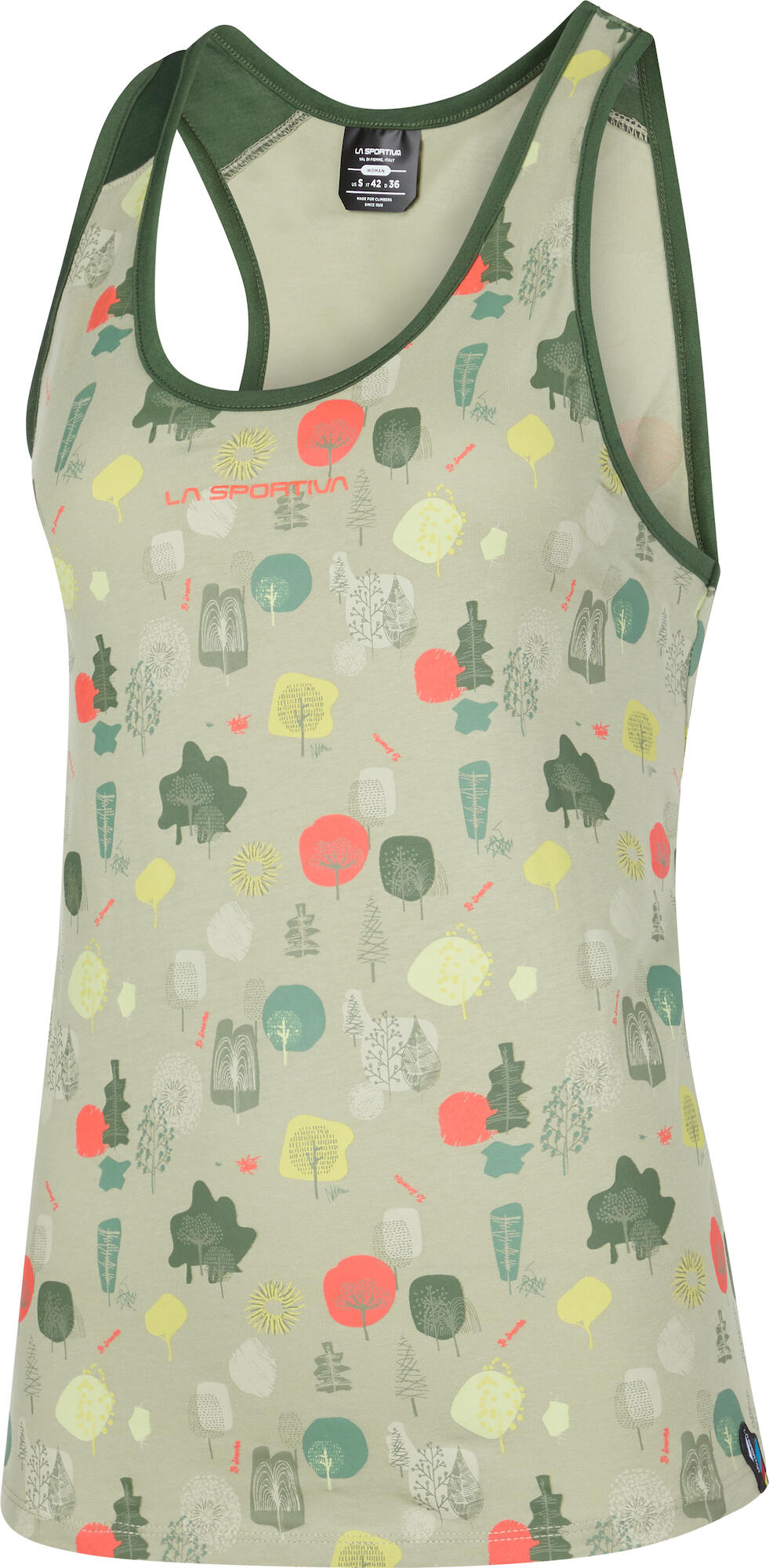 La Sportiva Botanic Tank Women tea/forest (E30E11) S ZACE026E30E11S