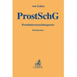 Prostituiertenschutzgesetz, Fachbücher von Maria Wersig, Stephan Rixen, Margarete Gräfin von Galen