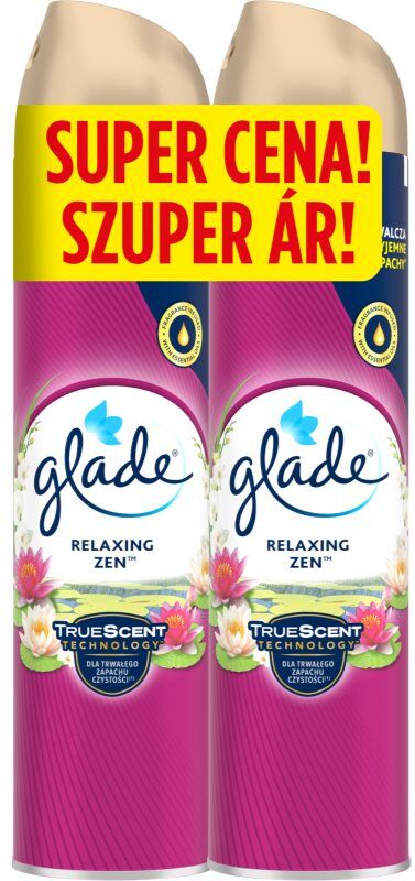 GLADE Relaxing Zen désodorisant duo 2x300 ml