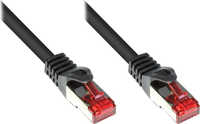 Alcasa electronik Good Connections patch cable - 30 m - black - 30m