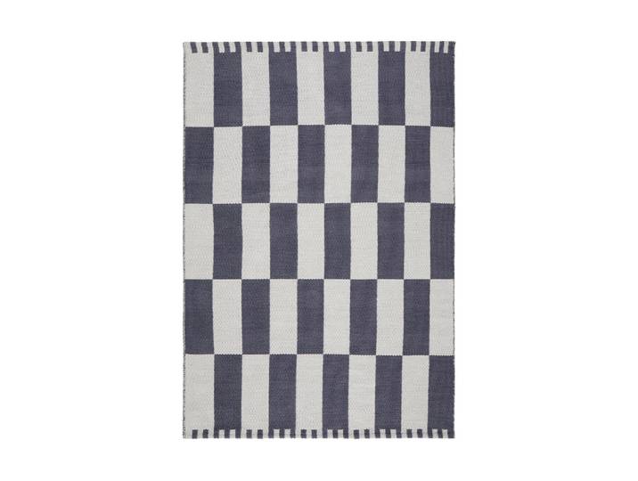 Teppich URBANARA Iniola 170 x 200 cm , grau (blaugrau, weiß), B:170cm L:200cm, Teppiche, Teppich