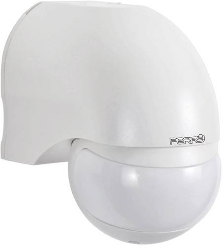 Wallair 1SPSP010 Aufbau, Aufputz Bewegungsmelder 180° Relais Weiß IP44