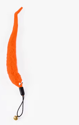 Inspire Curations WiggleBug Bell Replacement Cat Toy Set orange 1pc