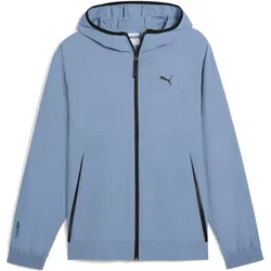 Puma, Herren, Laufjacke, PUMATECH Relaxed Track Jacket WV (L), Blau, L