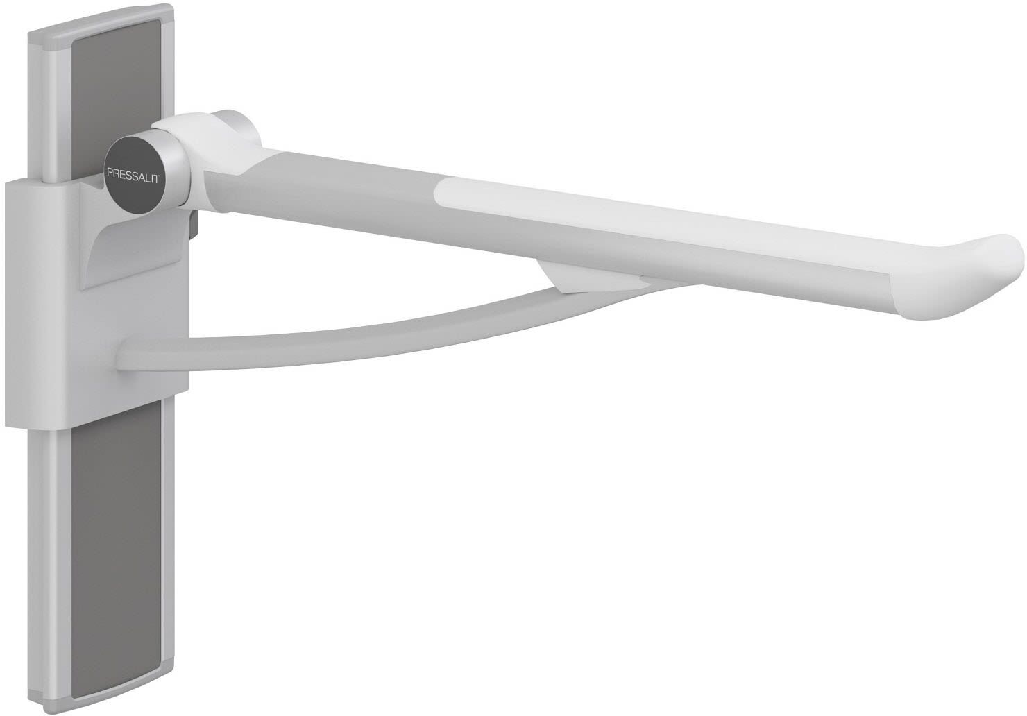 Pressalit PLUS folding support handle 73 cm height adjustable right R370470000