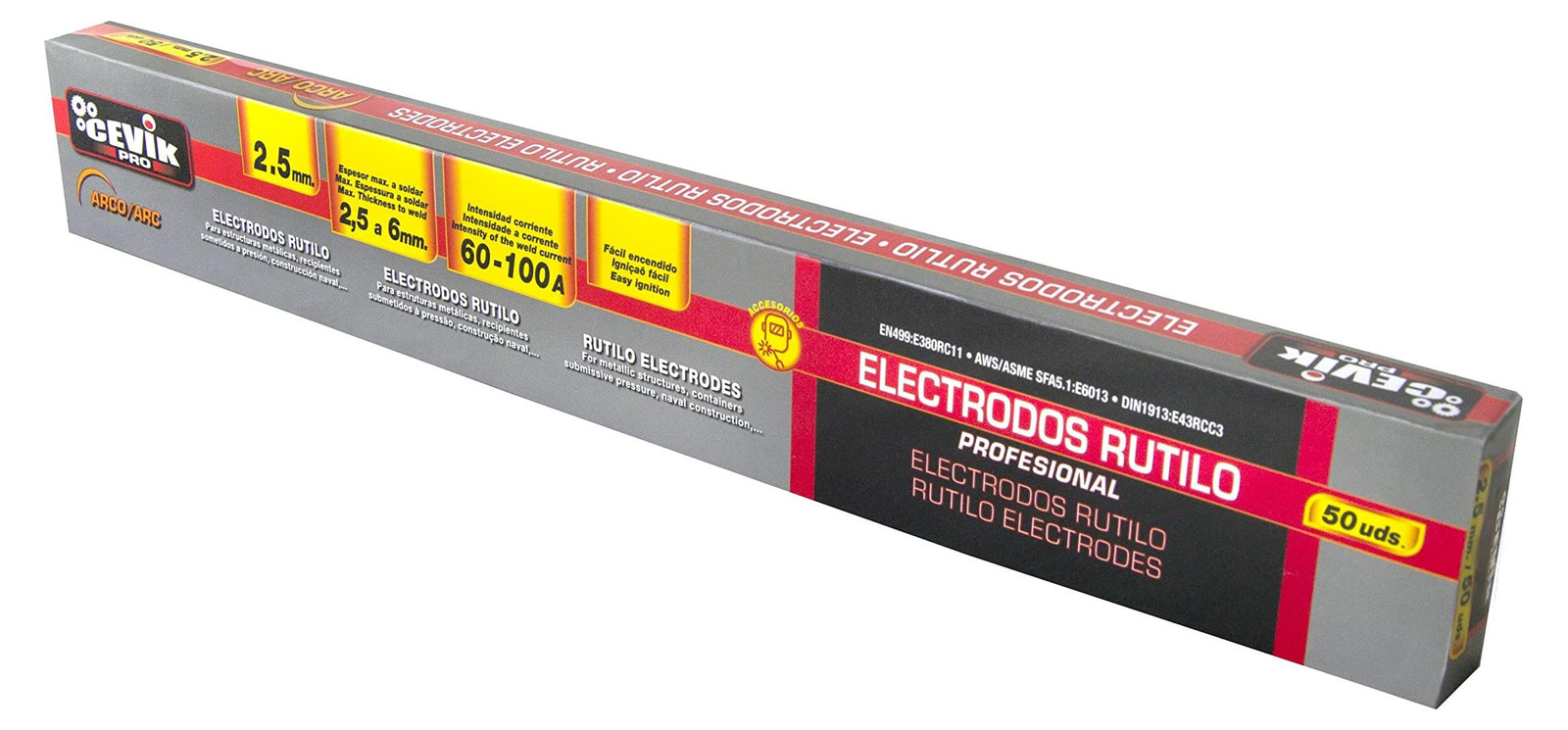 Selius Laselektroden 2,5 mm - 50 stuks - AWS E6013 - MMA-lassen