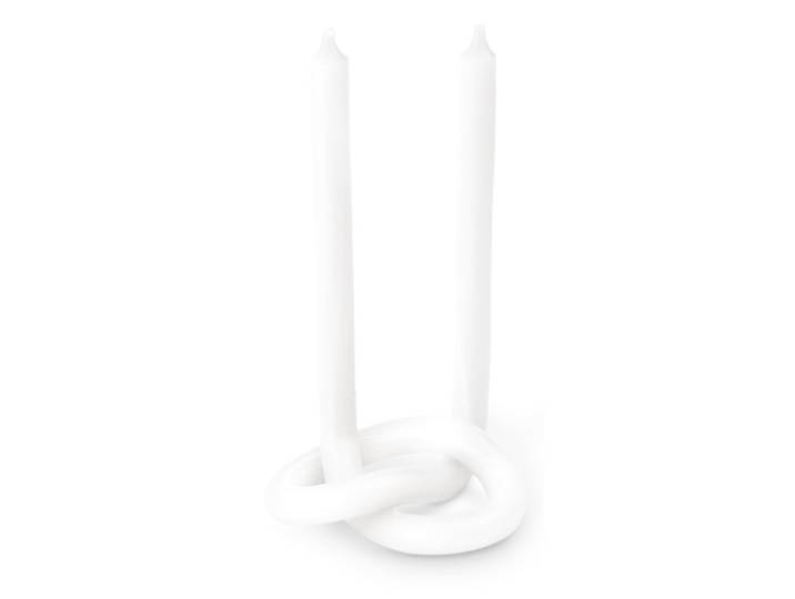 Knot Kerze Weiss