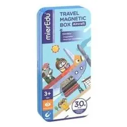 mierEdu Reise-Magnetspielbox - Flugzeuge (Deutsch)