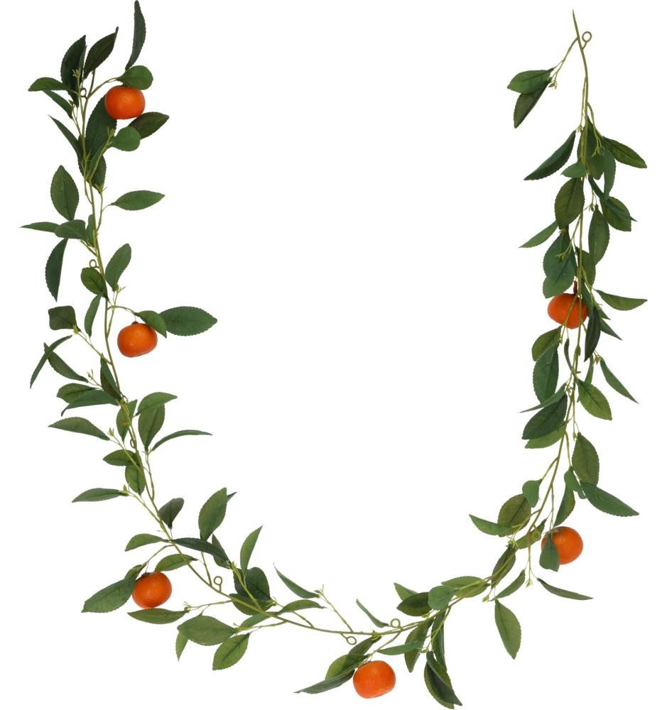 ProGarden Decoratieve oranje guirlande voor zomerse decoratie