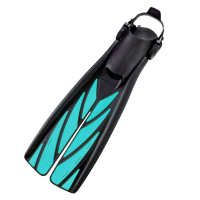 Atomic Aquatics Splitfin (offen) - Medium - Aqua