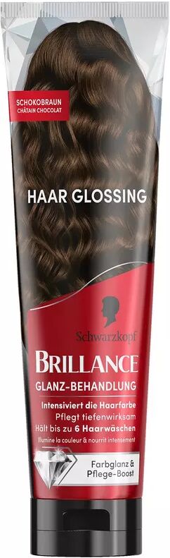 BRILLANCE - Glanz-Behandlung Haar Glossing, 150  ml, Schokobraun