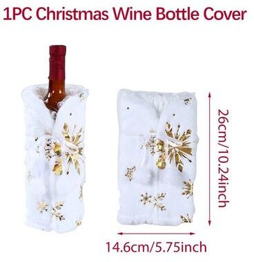 Multicon Wholesale Hub Merry Christmas Wine Bottle Cover Decorations For Home Xmas Cristmas Ornament Xmas Navidad Gifts Happy New Year 13