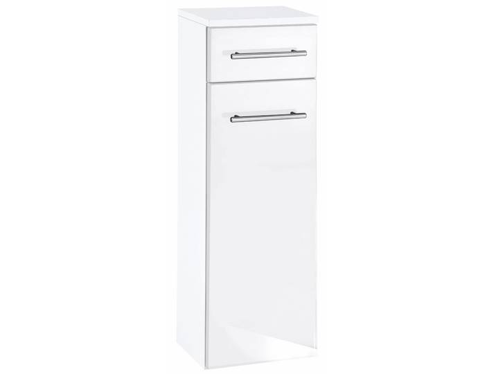 Unterschrank WELLTIME Venedig , weiss (weiß, weiß), B:25cm H:79cm T:20cm, Schränke, Unterschrank, Badmöbel in Breite 25 cm