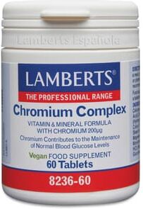 Lamberts COMPLEJO DE CROMO 60 Tabs