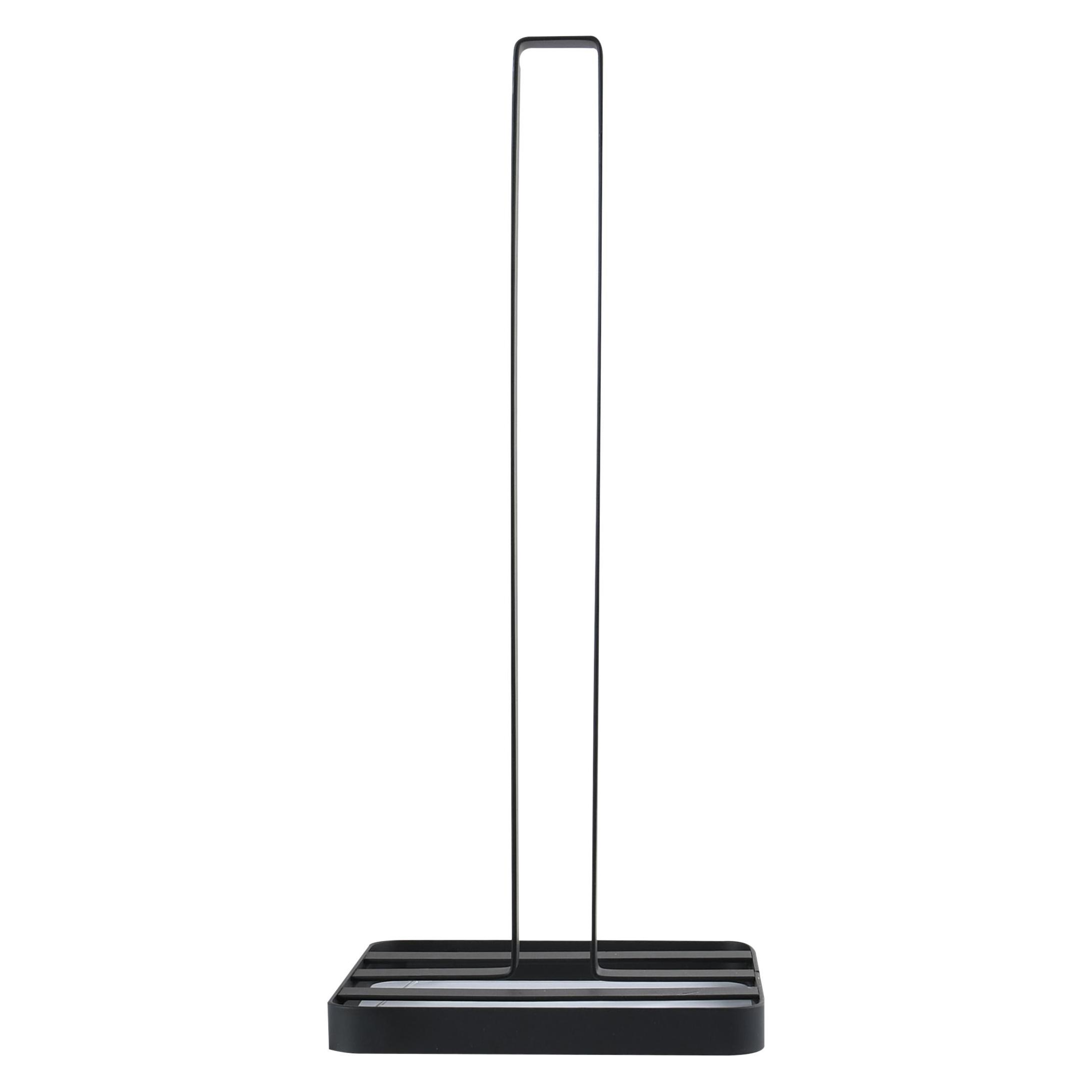MSV Porte Rouleau Essuie Tout Noir Mat (110595)