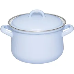 Riess Fleischtopf, Pfanne + Kochtopf, Blau