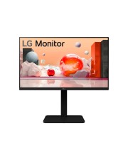 LG LED-Monitor 61 cm 24" 23.8" sichtbar 1920 x 1080 Full HD 1080p @ 100 Hz IPS 250 cd/m² 1300:1 5 ms HDMI VGA DisplayPort Lautsprecher (24BA450-B)