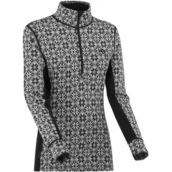 Kari Traa, Damen, Funktionsshirt, Rose Half Zip Longsleeve (XS), Schwarz