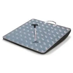 verriegelbare Kanalabdeckung aus Aluminiumträgerblech, 625 x 625 mm