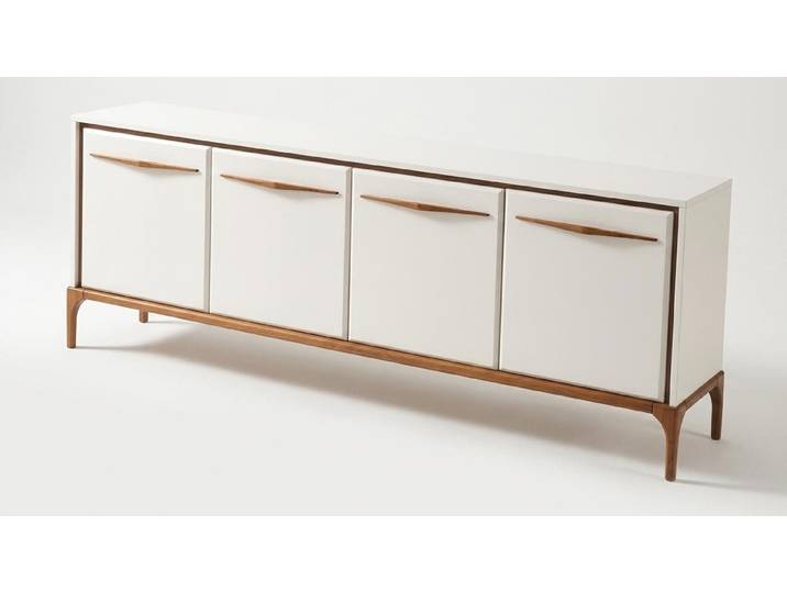 Xlmoebel Konsole Konsole Stil modern weiß Wohnzimmer praktisch komfortabel geräumig (1-tlg)