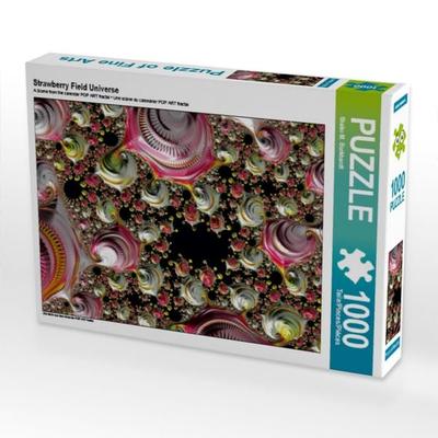 CALVENDO Puzzle Strawberry Field Universe | 1000 Teile Lege-Größe 64x48cm Foto-Puzzle für glückliche Stunden