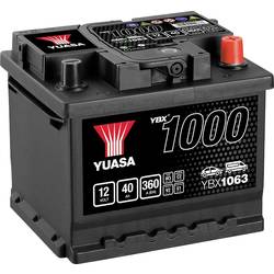Yuasa CaCa Autobatterie 12 V 40 Ah Poltyp: T1 YBX1063