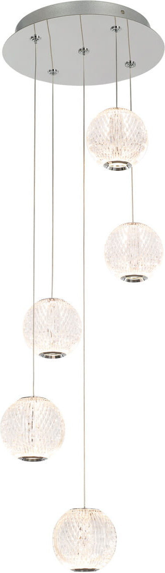 Italux LED-hanglamp ROSARIO 21W PND-12220121-5A-CR