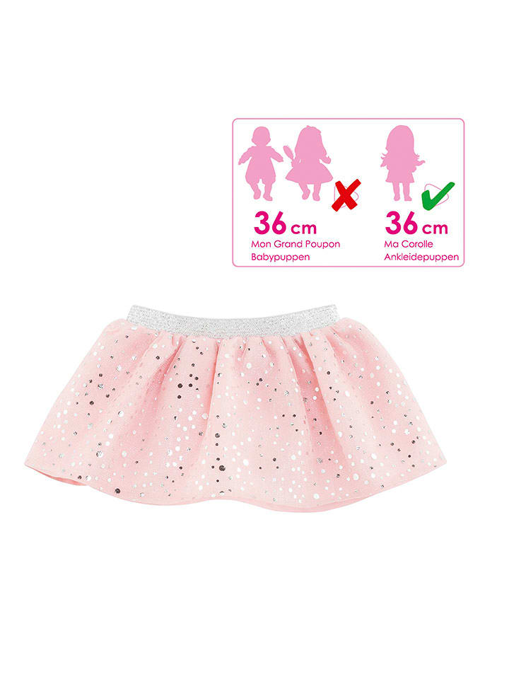 Puppenoutfit "Corolle MC Party Rock" in Rosa - ab 4 Jahren - onesize