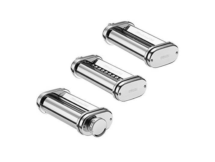 Kitchenaid 5KSMPRA Optionele Accessoires, voor Alle Kitchenaid, Driedelige Pasta-Inzetstuk Keukenmachine
