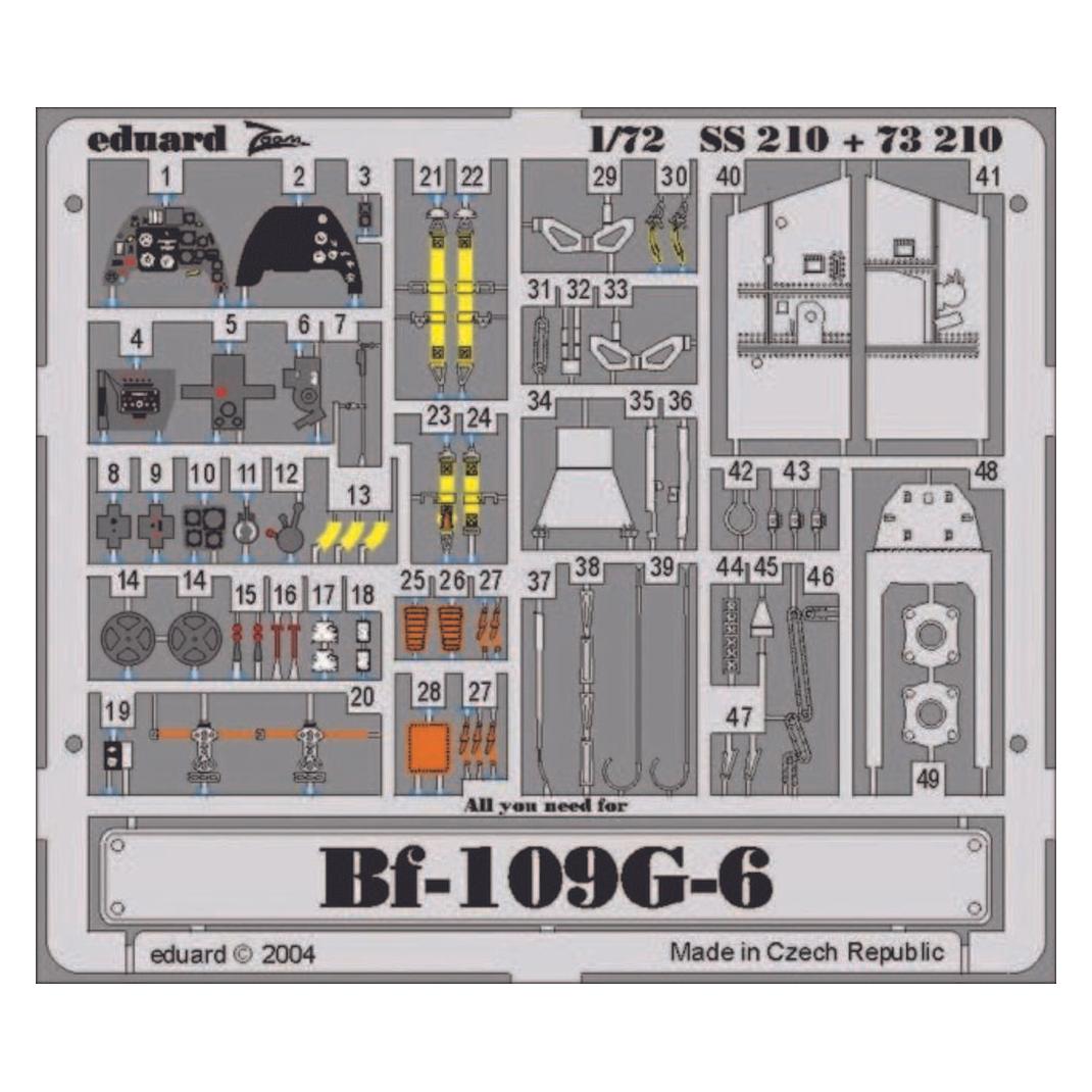 Eduard Bf-109G-6 (SS210)
