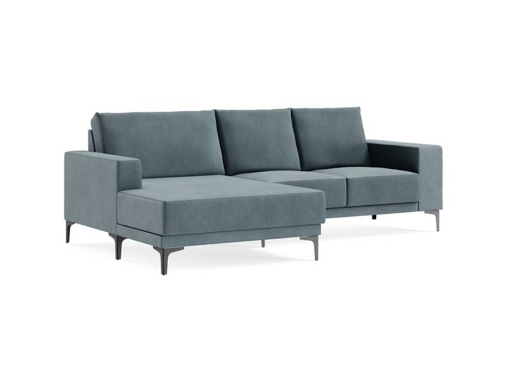 Ecksofa Bivio ADORE - 56 petrol B 246 T 152 cm - Möbel Konfigurator: Traummöbel individuell zusammenstellen