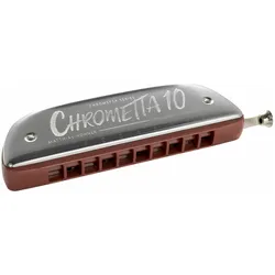 Hohner Chrometta 10 C Color Edition - chromatische Mundharmonika