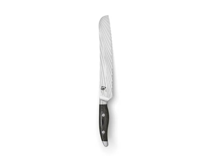 KAI Shun Kagerou DCC 0705 Brotmesser 23 cm, japanisches Küchenmesser mit Dual Core Damastklinge und Pakkaholzgriff
