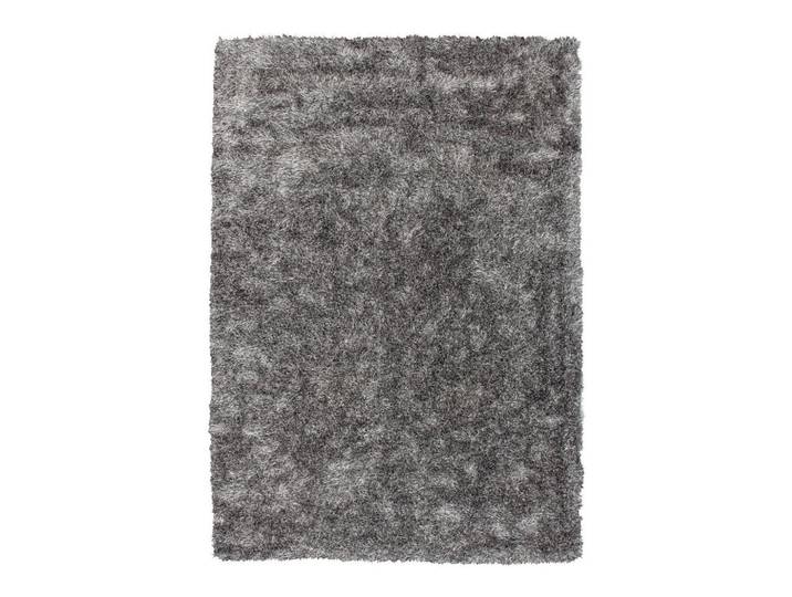 Kayoom Hochflorteppich, Weiss, Grau, Textil, Uni, rechteckig, 80x150 cm, pflegeleicht, Teppiche & Böden, Teppich, Hochflorteppiche & Shaggys