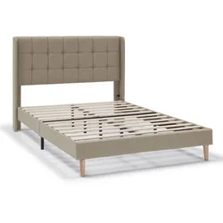 POLSTERBETT 140x190 cm Esther, Beige
