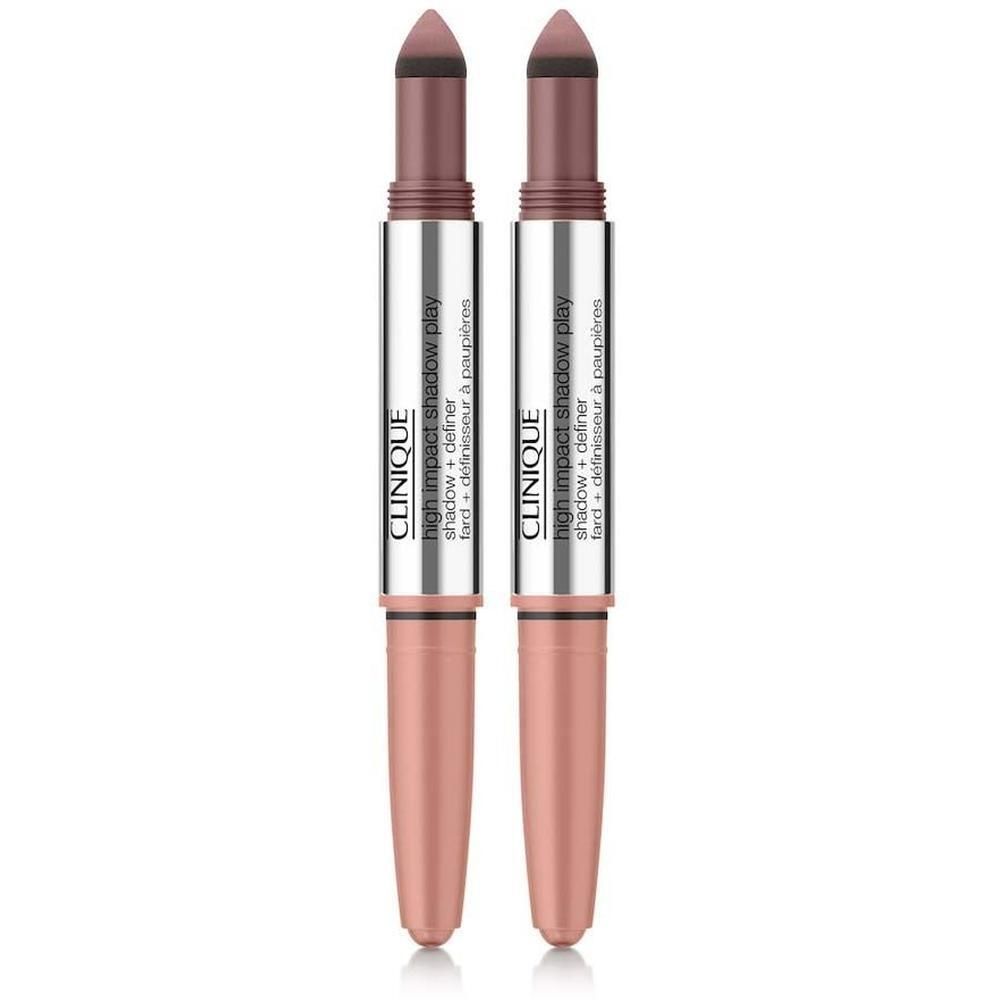 Clinique High Impact Shadow Play + Definer - Rose +Truffles 1,9g x2 2x1,9 g Make up