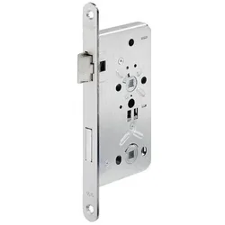 Bks Objekt-Einsteckschloss 0515 BAD 24/ 65/78/8mm DIN R silber rd Kl 3 Zinkdruck.