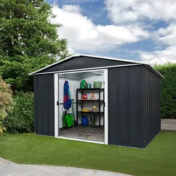 Yardmaster Metall-Gerätehaus "Heidelberg 1013",anthrazit,11,03 m2