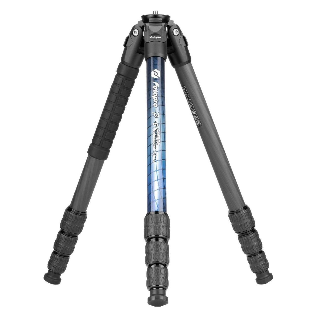 Fotopro Tripod Tripod P6 - juoda (Carbon) (FP2557)