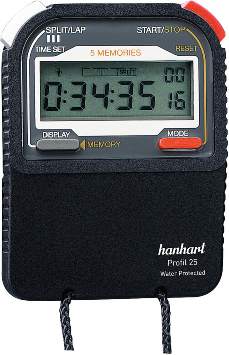 Hanhart Stoppuhr Pro 25 1/100 Sek.dig. (225.1721-00)