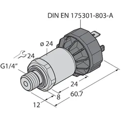 Turck Drucktransmitter PT10R-1004-I2-DA91/X