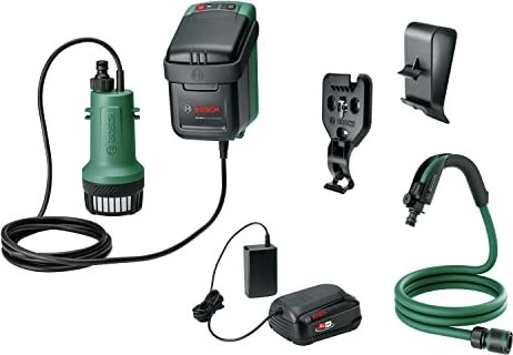 BOSCH Tauchpumpe GardenPump 18 V-2000 (1 × 2,5 Ah)
