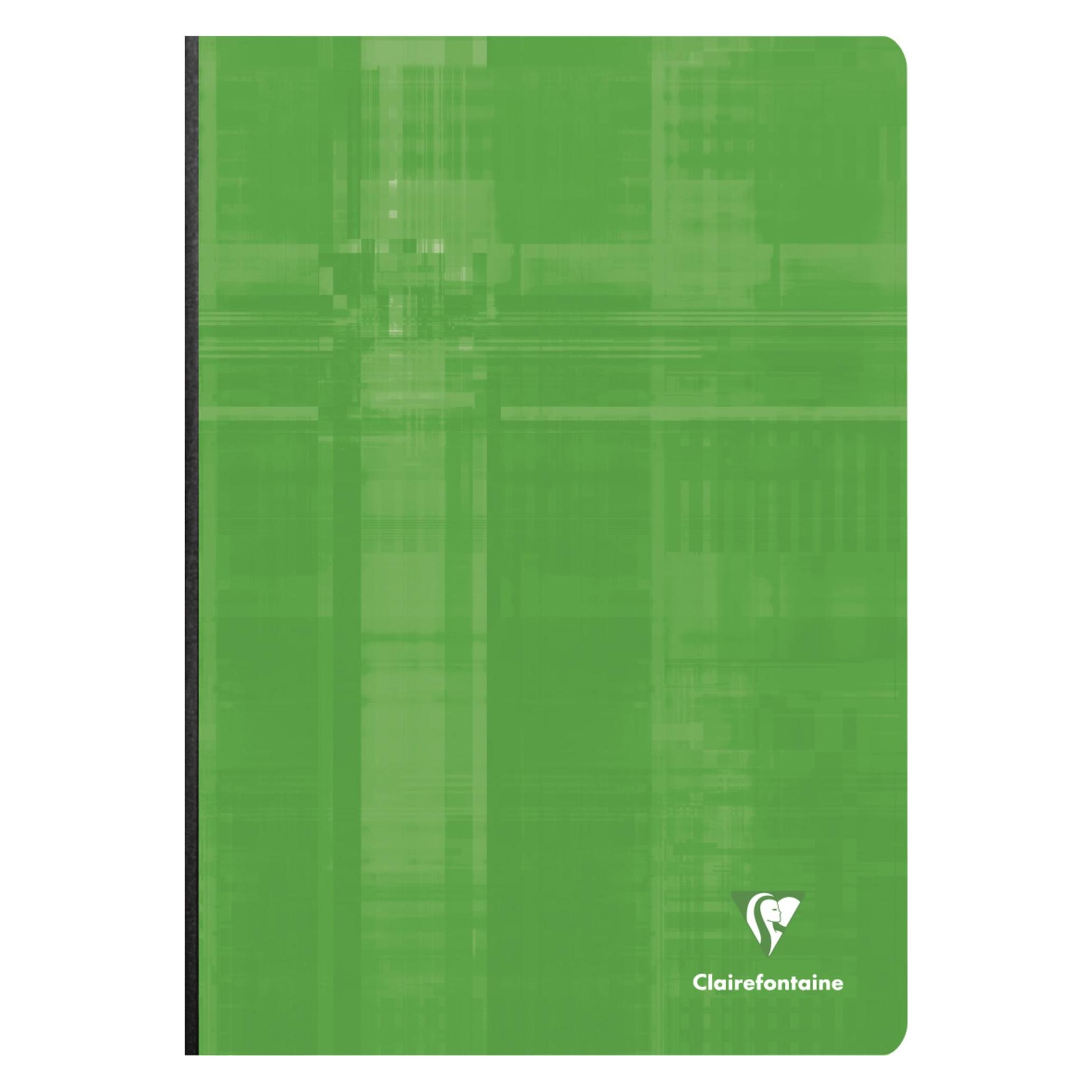 Clairefontaine Notizheft mit Leinenrücken (A4, Kariert, Weicher Einband) (69142C)