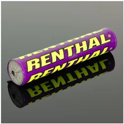 Renthal, Motorrad Zubehör, SX PAD (240 MM) LILA MIT RENTHAL-LOGO