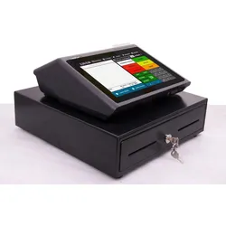 Blitzkasse 10" All-in-One MINI Kassensystem für Einzelhandel: Laden, Metzgerei, Bäckerei, Feinkostladen usw. Kasse, Laden-Kasse
