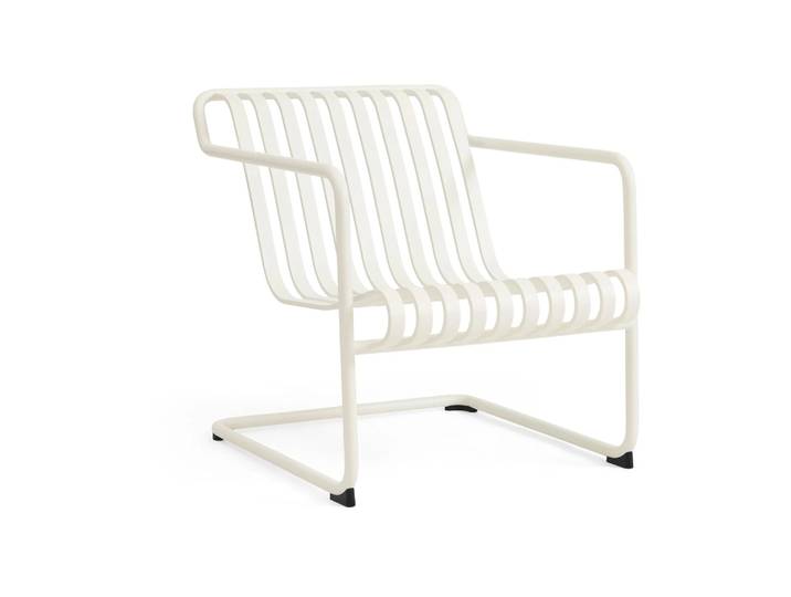 HAY Fauteuil lounge bas Palissade Cantilever Low Cream white