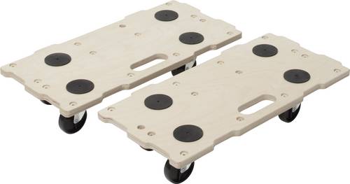 Wolfcraft 5543000 Möbel-Transportroller Traglast (max.): 200kg 590mm x 290mm x 120mm Anzahl Lenkrollen 8